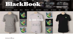 Desktop Screenshot of blackbooktees.com.au